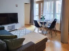 --2ndhomes Stylish 1BR Apartment with sauna & spacious balcony--