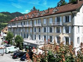 Résidence le Sapin & Bains de la Gruyère, hotell i Charmey