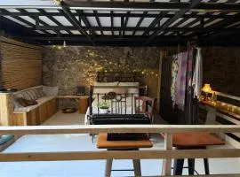 Artistic Stone Loft by the Port