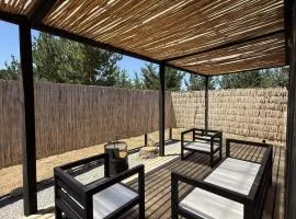 Cabana 4 personas Terraza Parilla Wifi Cocina