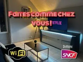 Studio Zen et Spacieux proche du centre ville et de la gare