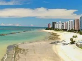 Studio Maré dos Reis - Experiência Premium com Conforto Vista Mar e Localização em Candeias Recife
