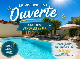 Logis Hôtel L'Oliveraie, хотел в Коняк