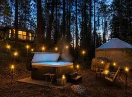 Wildland Aerie at Treehaus with Creekside Hot Tub Pets OK