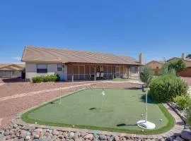 Kingman Mtn-View Home w/ Putting Green & Ping-Pong
