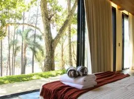 Chalé Romântico com vista para a represa Igaratá