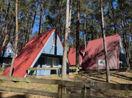 Abseits vom Alltag, Finnhütte umgeben von Wald und frischer Luft - Fiete, hotel v destinaci Trassenheide