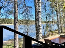 House in Beautiful Nature by the Sea Bay with Sauna & BBQ