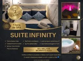 Suíte Infinity, Ar, Piscina, Spa, Wi-Fi, Eco WC