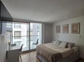 Cozy studio apartment with a privileged view