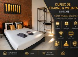 Le Plan B! - Duplex de charme & Wellness, hotell sihtkohas Binche