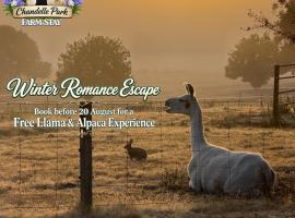 Chandelle Park Farm Stay, hotel en Exeter