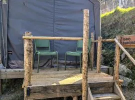 Romantic Safari-Style Glamping with Mountain Views near Ventosa, Portugal