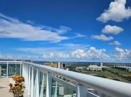 FLAT TOP no Ed SAINT MORITZ, Lindíssimo, Requinte e Conforto, Região Central de Brasília, NOVO, Executivo ou Família