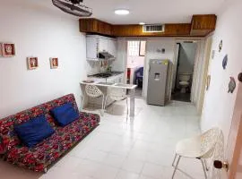 Apartamento de una habitación a 15 mt de la playa (Cama Doble y Camarote)