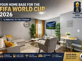 Modern 2BR - Private Parking, 30 minutes from NYC, 15 minutes from World Cup