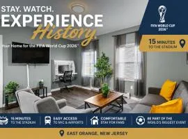 Modern 3BR, Private Parking, 30 Minutes to NYC, World Cup