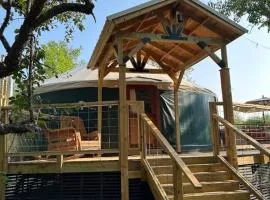 Modern Yurt | 2 Decks + Bar | Wifi | Fire Pit - Tent