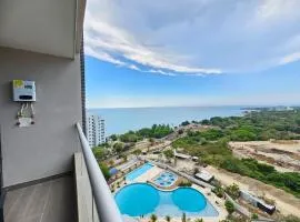 Apartaloft con mar, piscinas y jacuzzis
