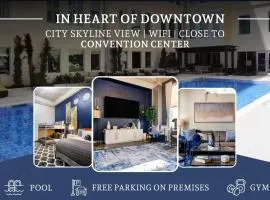 Chic Downtown Industrial loft