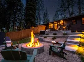 Riverside Luxury Cabin with Hot Tub, Fire Pit, Patio, by Forest & Peak Retreats