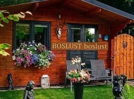 Chalet op een rustig park in de natuur