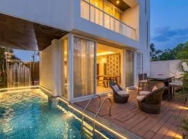 StayVista's Cascades - Mountain-View Villa with Pool, Deck & Balconies