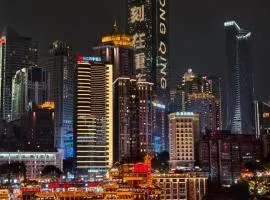 云涧江景酒店-重庆解放碑店 Chongqing Yunjian High-altitude River View Hotel-Jiefangbei Hongyadon