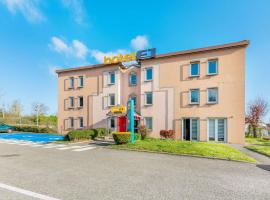 Viesnīca hotelF1 Lyon Bourgoin-Jallieu pilsētā Lildiabo