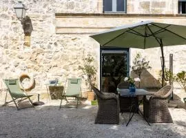 Studio Bord-Eau, terrasse et jardin