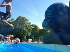 Camping 3 étoiles - Piscine - ccbgbi0