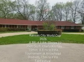 A KC FIFA World Cup Rental Sleeps 12 6BR