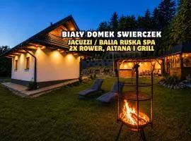Biały Domek Świerczek - Jacuzzi, Balia Ruska SPA, Rowery, Altana i Grill w Słopnice