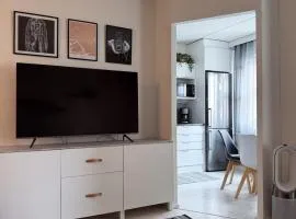 Cozy studio with Sauna in the center