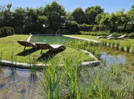 Tiny House am See Dillich - Schwimmteich - Klimaanlage - Hunde willkommen - Eigener Garten