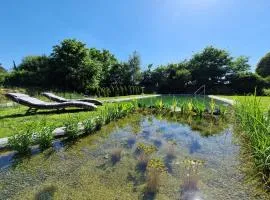 Ferienwohnung am See Dillich - Schwimmteich - Eigener Garten - Ruhige Lage - Hunde willkommen