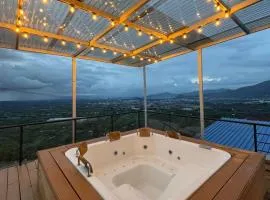 Lujosa habitación privada con jacuzzi