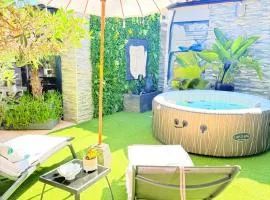 O jardin des Sens -Séjour Bien-être & détente &Jacuzzi