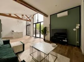 Loft d'architecte -Terrasse - Clim - Cœur de Brive