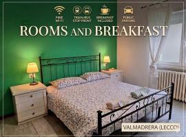 Rooms & Breakfast - La Tana del Luppolo, hotelli kohteessa Valmadrera