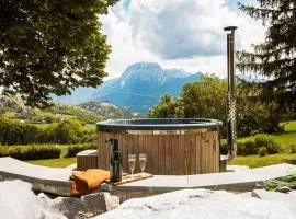 Havre de paix face au lac - Jardin, bain nordique & BBQ
