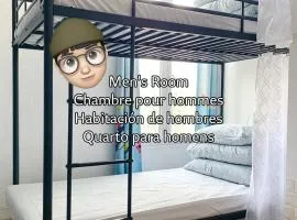 Rainbow Villa, One bed in shared dormitory room, please choose male or female room correctly, not mixed, check in from 16h00 to 23h50