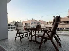 Skyfall with a large balcony in Central Kiato