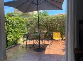 Mini villa en bord de mer avec espace extérieur