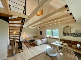 Deichkoje 12 - Deck 2 Ferienwohnung mit Sauna und Balkon mit Eiderblick in Tönning