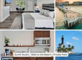 Pelican Studio with Private Patio in Pompano area