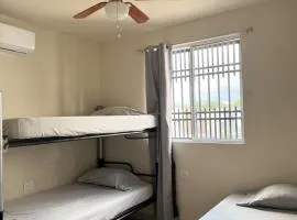 House with 2 bedrooms, 1 full bathroom and 1 guest bathroom, AC And Wi-Fi
