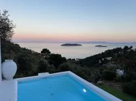 Villa Aegean Blue, 3 bedrooms, stunning views