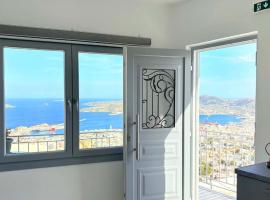 Aurora Syros Apartment, hotell sihtkohas Áno Sýros