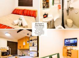 Ancheta's Tiny Home - Near Clark Airport with Parking, Pool, Netflix, viešbutis mieste Mabalacat